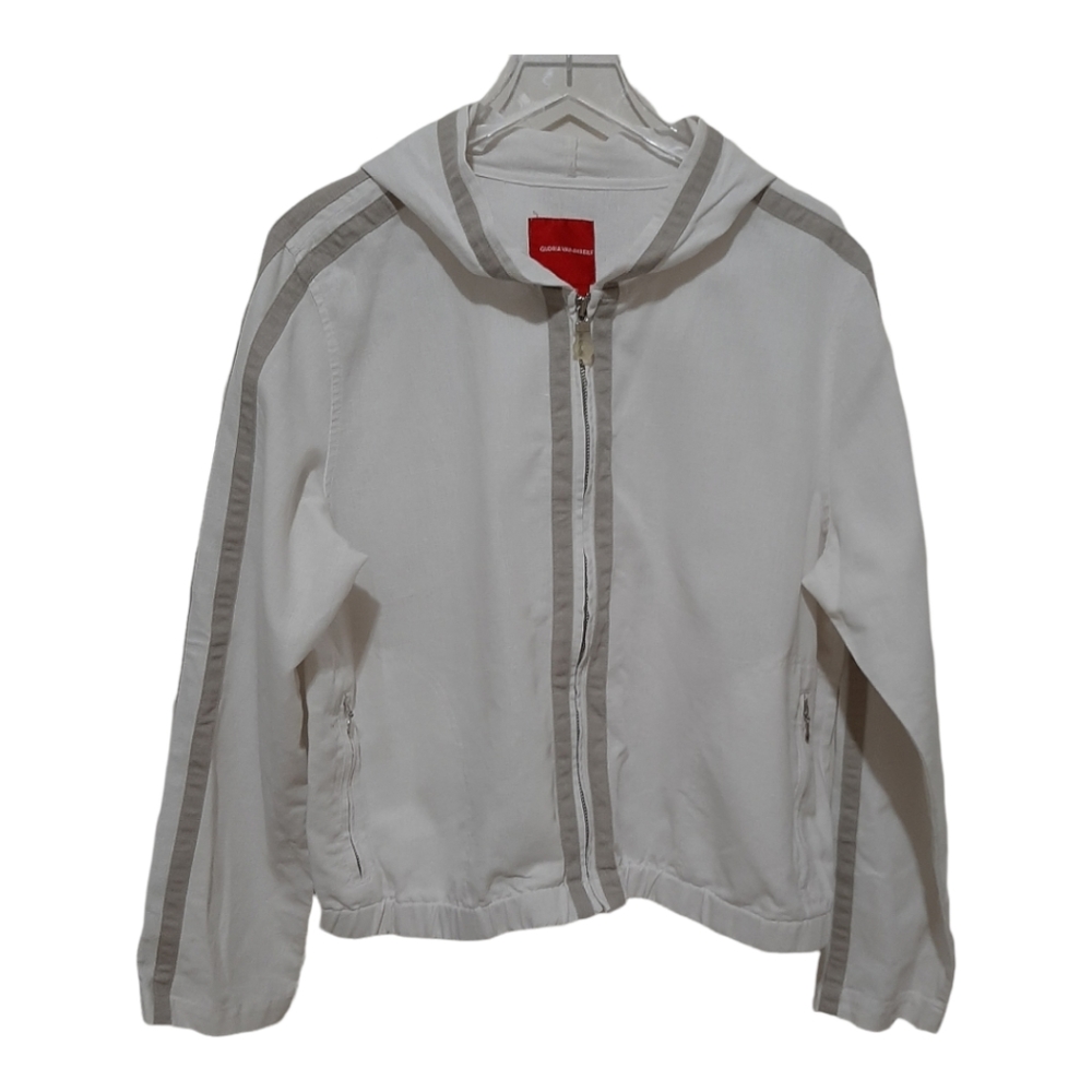 Vintage Athleisure Linen Cotton Hoodie Size XL